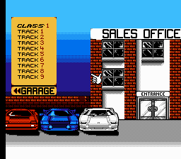 Super Cars screenshot 5 for NES